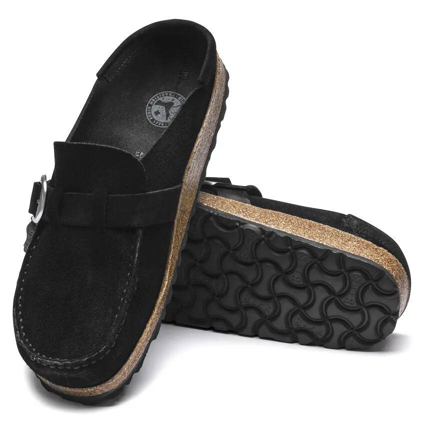 Buckley Ring Buckle | Suede | Black