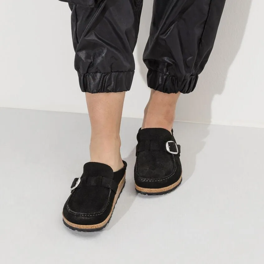Buckley Ring Buckle | Suede | Black