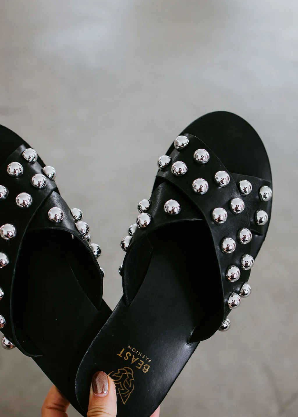 Cross Roads Stud Sandals
