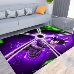 DBZ Goku Black Zamasu Power Ball Attack Cool Design Streetwear  Rug