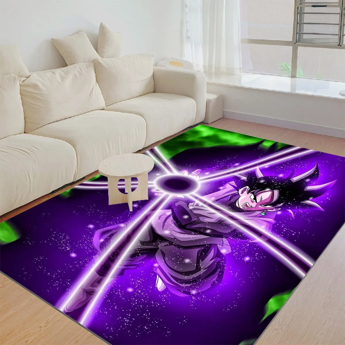DBZ Goku Black Zamasu Power Ball Attack Cool Design Streetwear  Rug