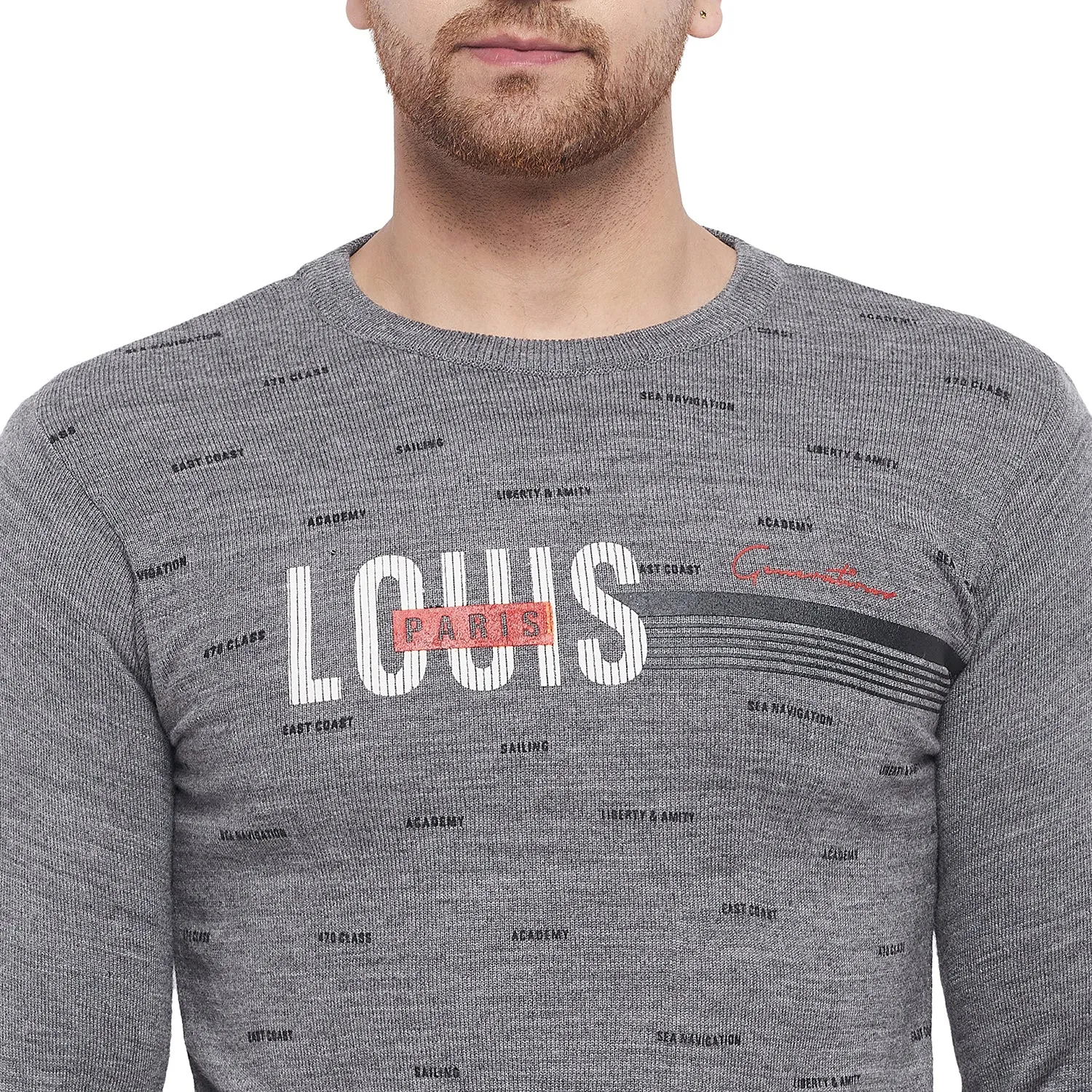 Duke Stardust Men Full Sleeve Sweater (SDS8059)