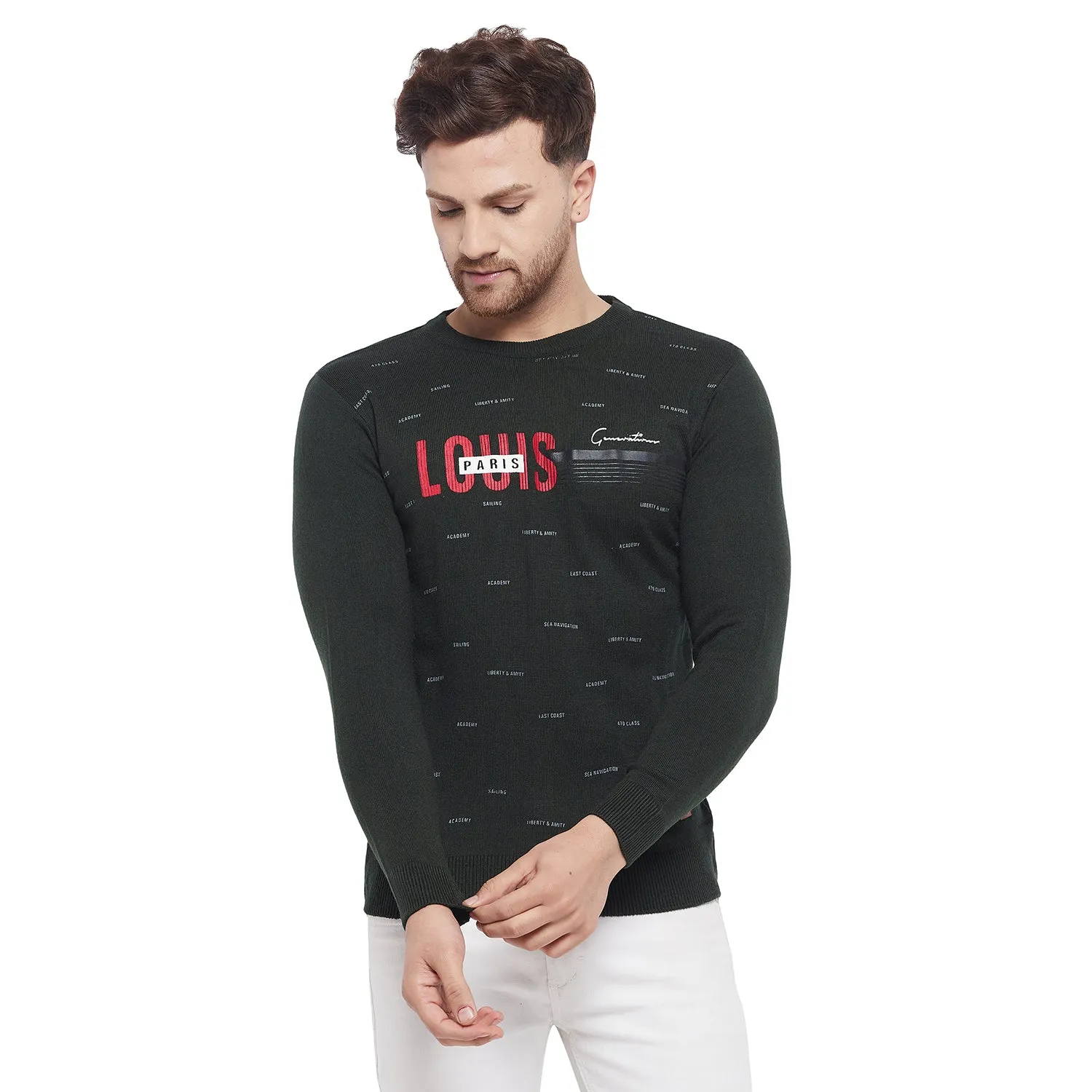 Duke Stardust Men Full Sleeve Sweater (SDS8059)