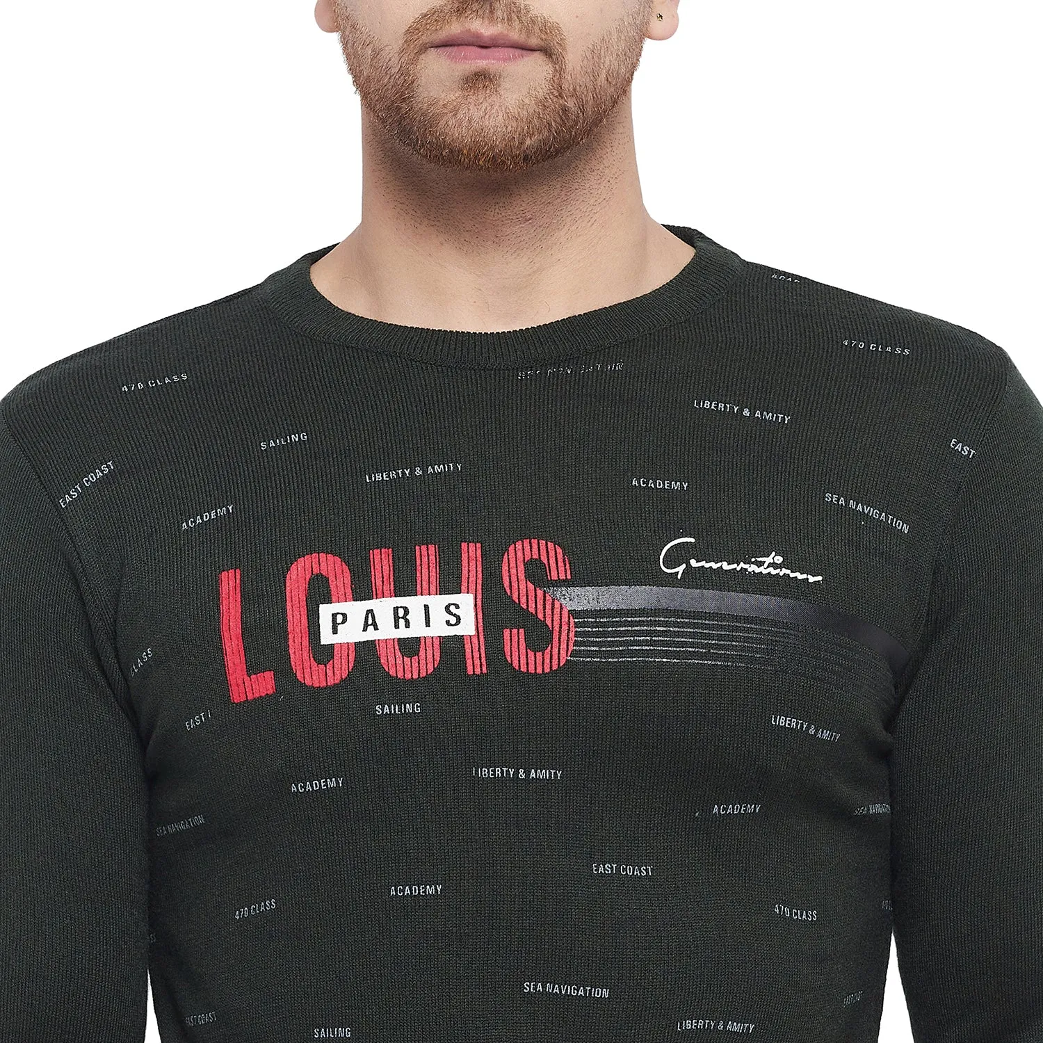 Duke Stardust Men Full Sleeve Sweater (SDS8059)