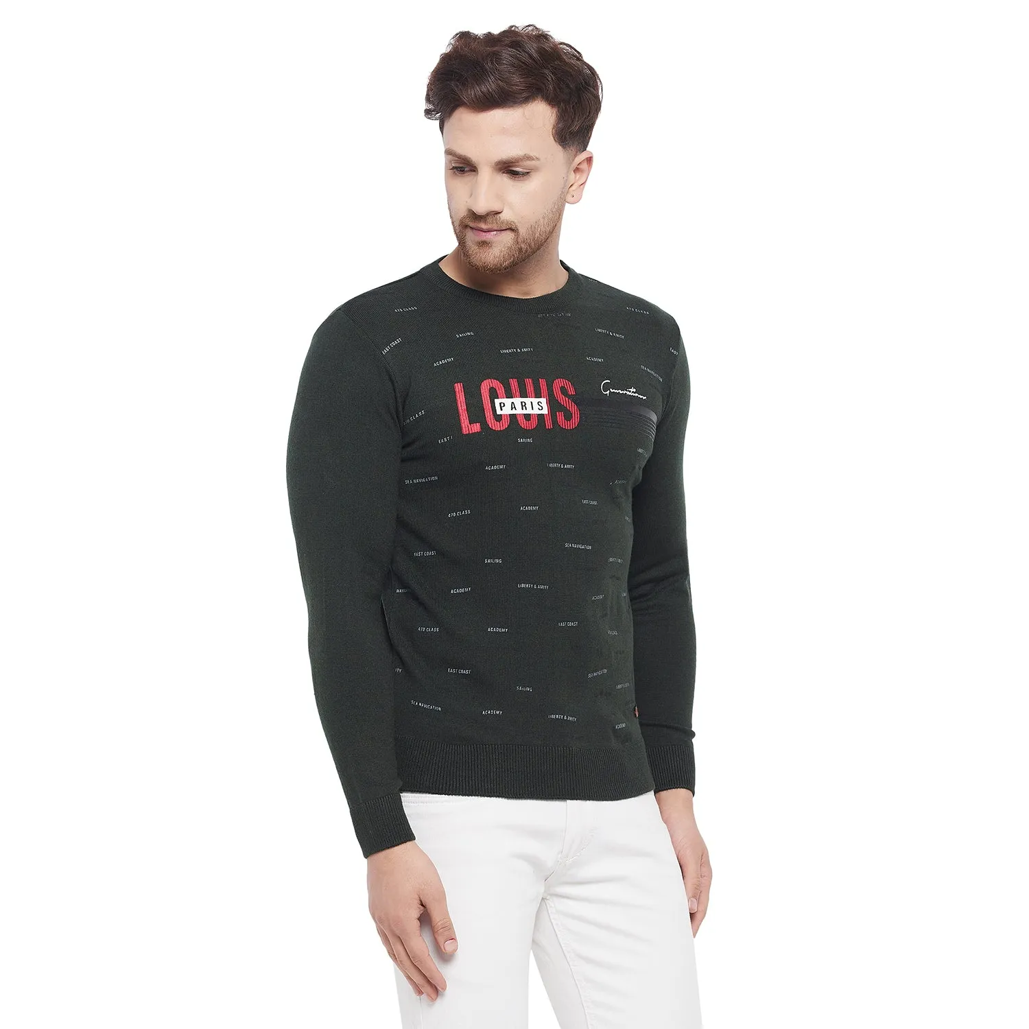Duke Stardust Men Full Sleeve Sweater (SDS8059)