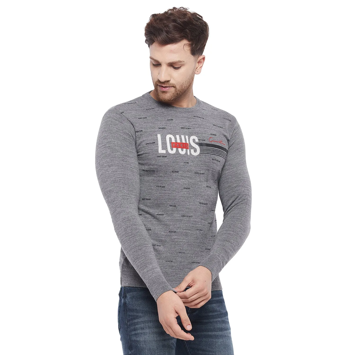 Duke Stardust Men Full Sleeve Sweater (SDS8059)