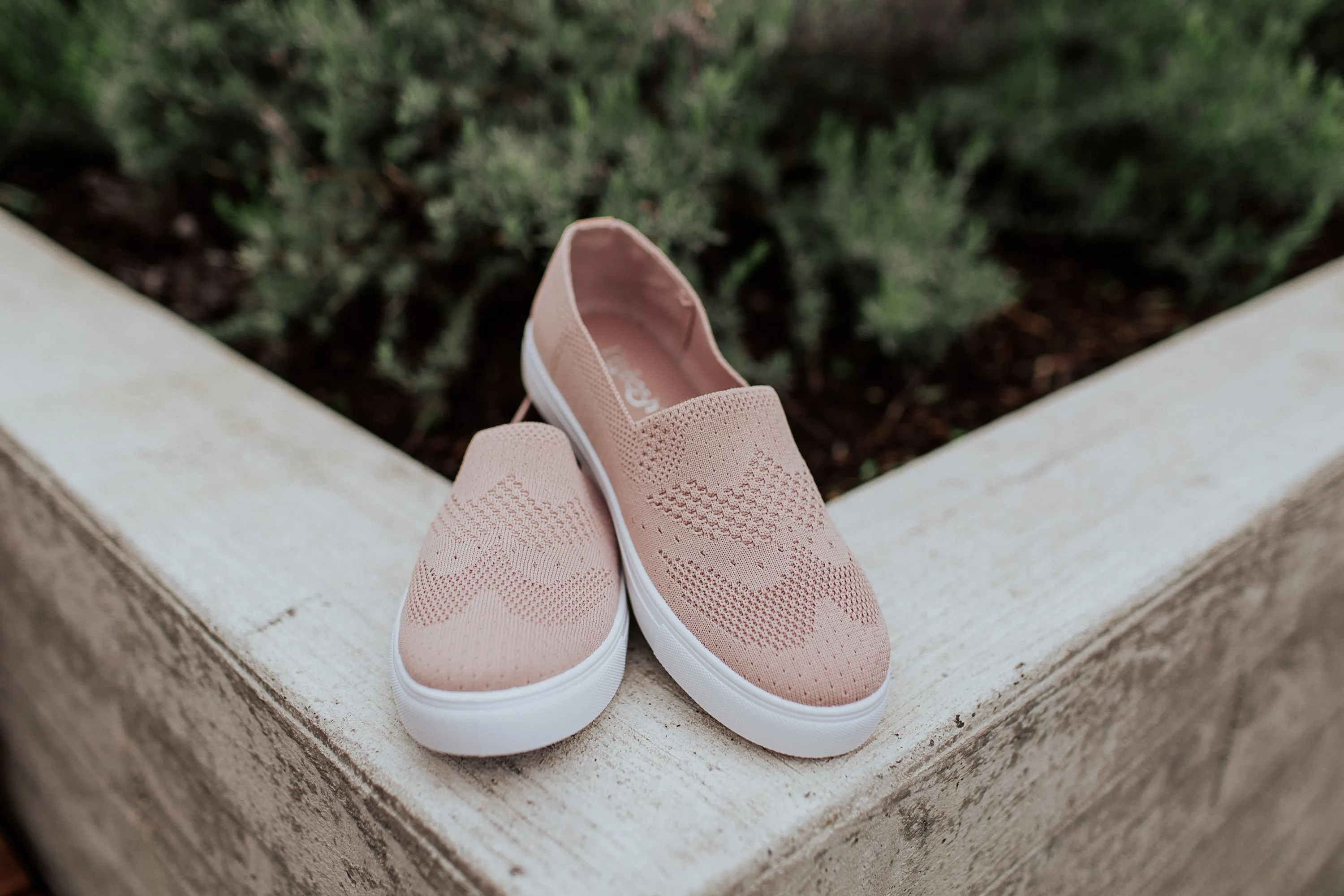 Earl Grey Slip on Sneaker in Navy