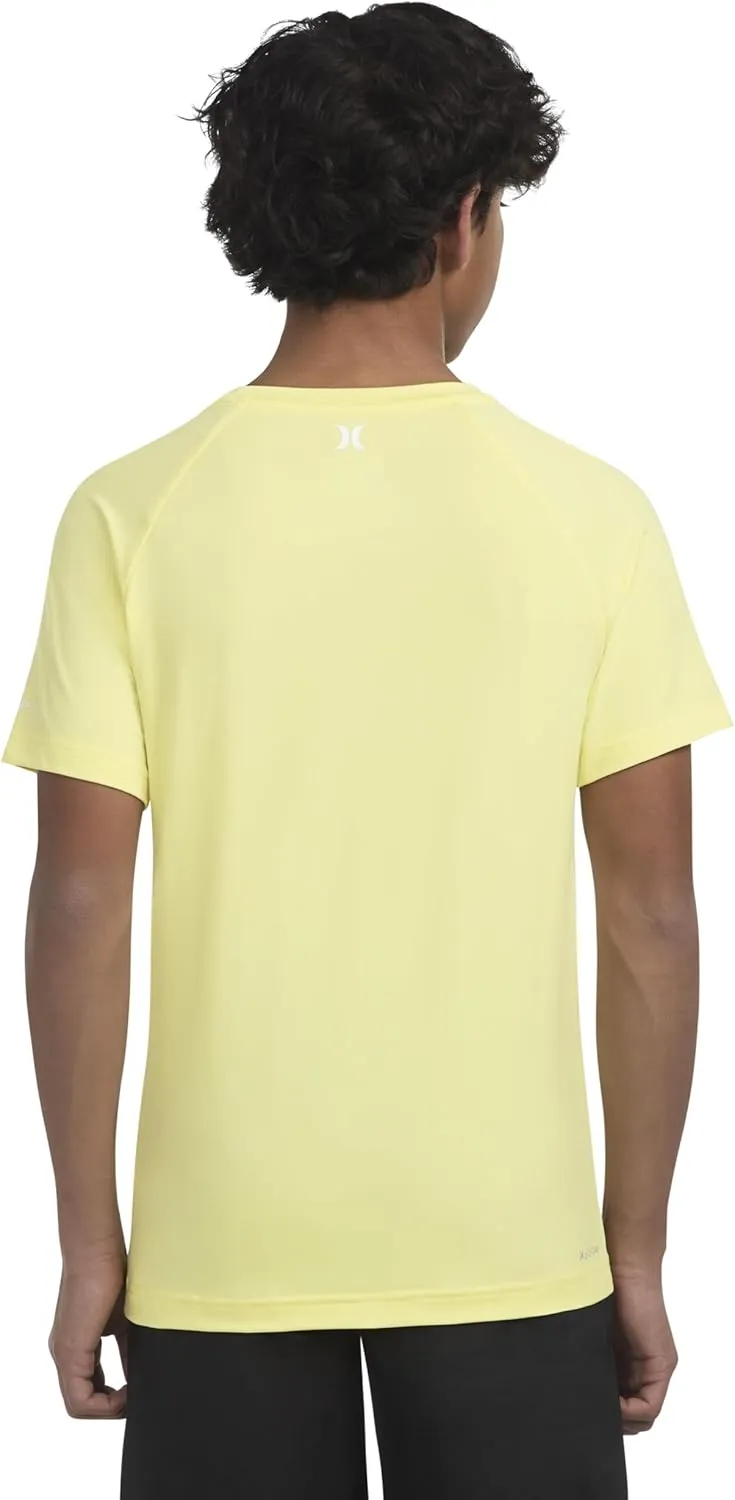 Hurley Boy's Graphic UPF 50  Rash Guard Swim Shirt