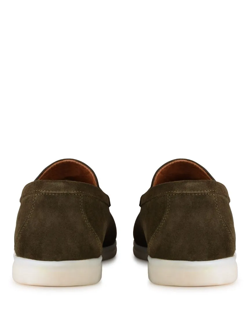 Jaxon Khaki Suede