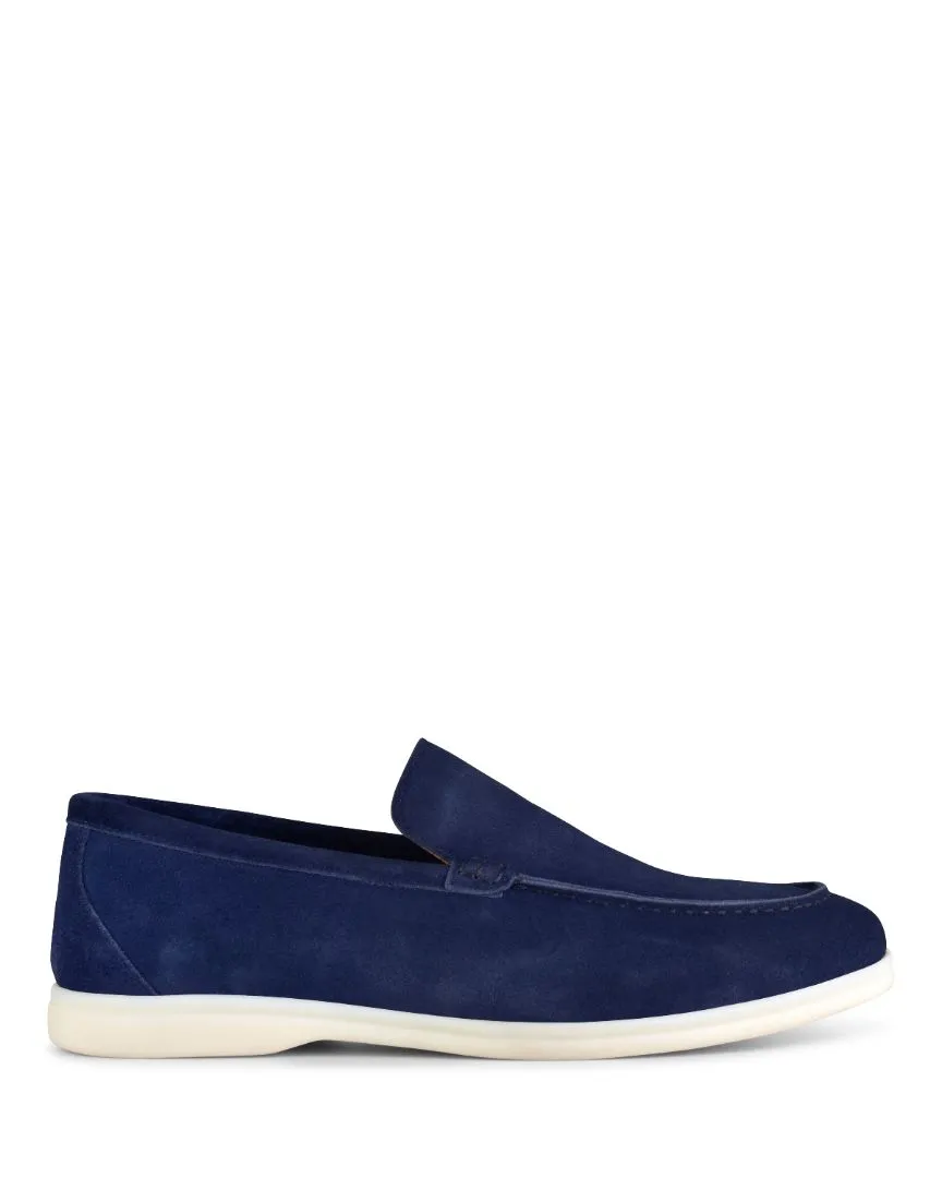Jaxon Navy Suede