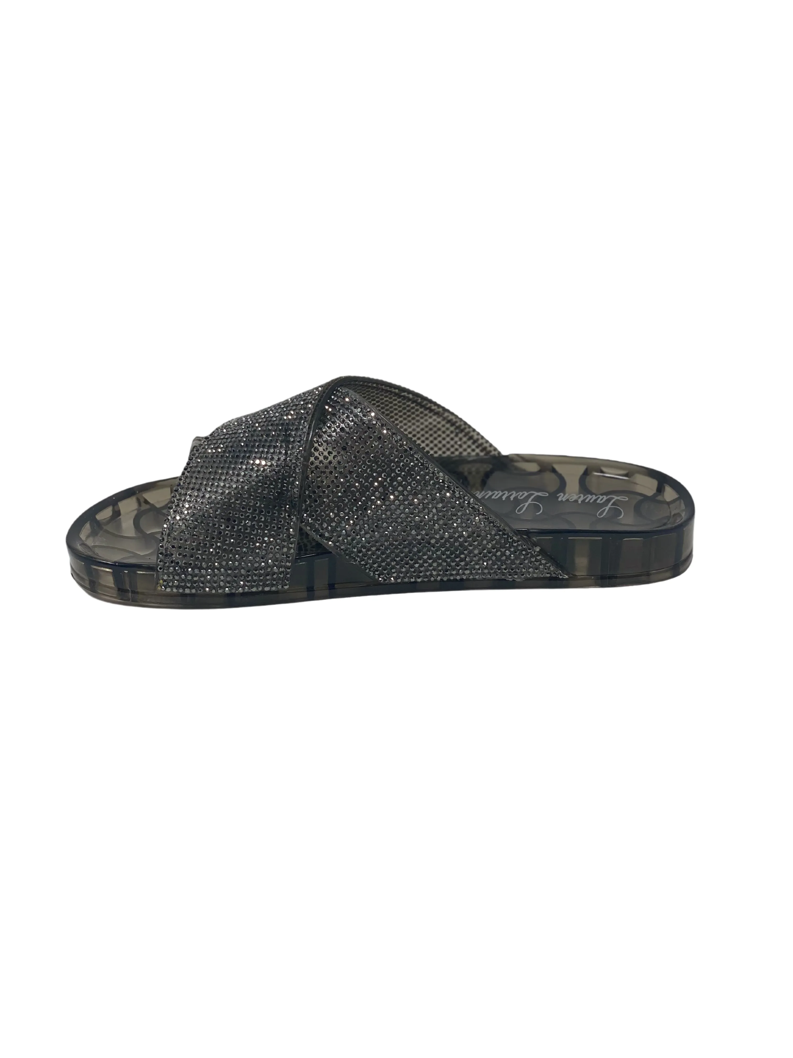 JELLY STONE FLAT PLATFORM SLIPPER SANDAL