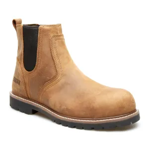 Kodiak Men's McKinney 6" Chelsea Safety Work Boots – Waterproof Full Grain Leather, Composite Toe & Plate, Comfortzone Footbed | Sizes 8-14