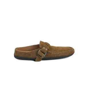 LE Men’s Ring Mule: Toast Suede