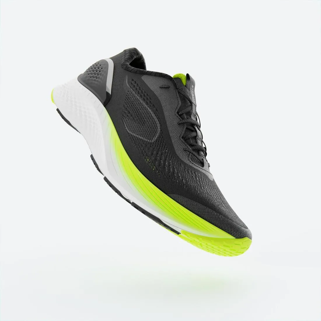 MEN'S KIPRUN KS500 2 RUNNING SHOES - BLACK/YELLOW