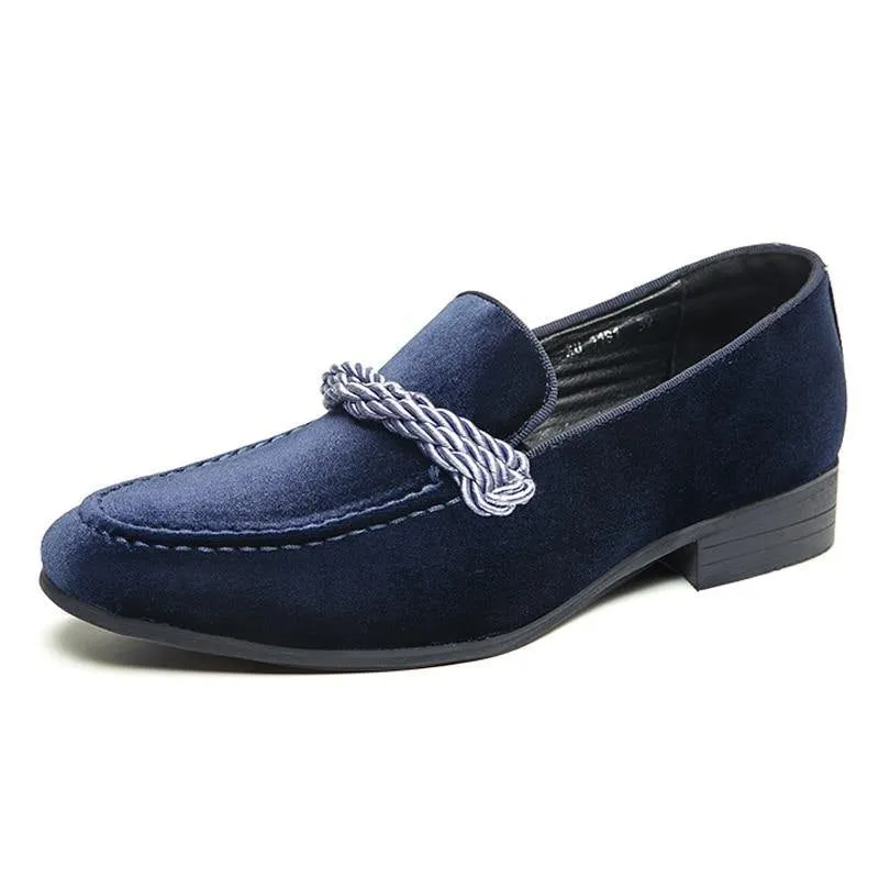 Men's Velvet Comfy Formal Loafers