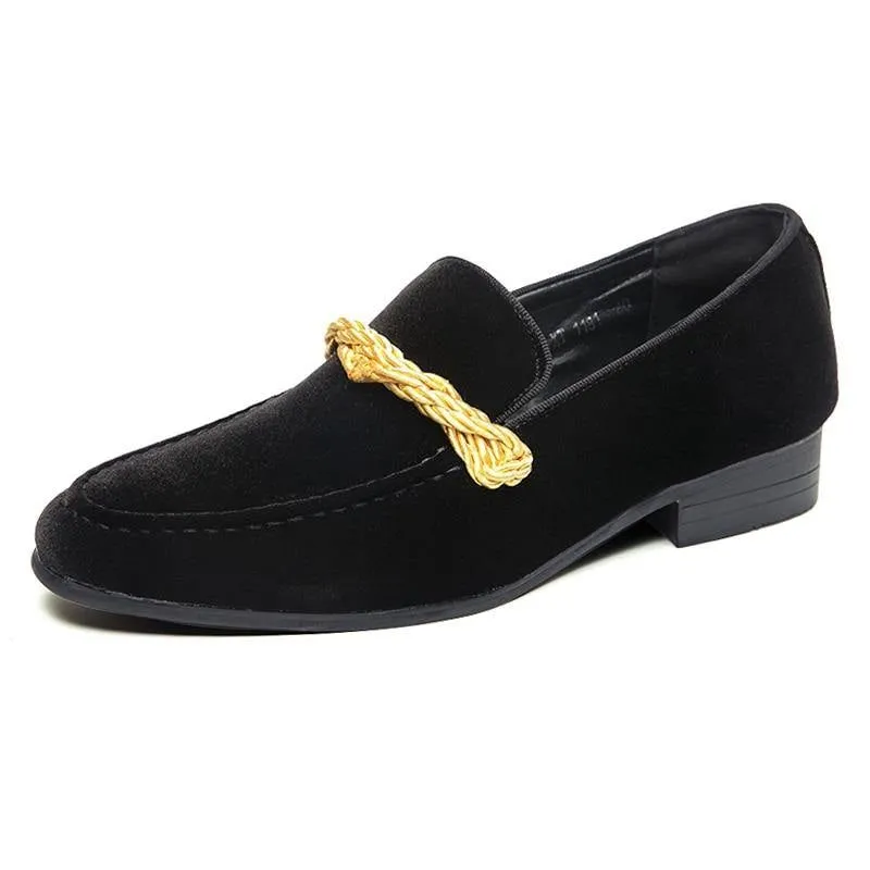 Men's Velvet Comfy Formal Loafers