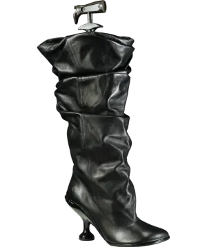 Naked Wolfe Black Boho Nappa Prince Leather Boots UK 7 EU 40 👠