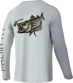 Palmyth Fishing Shirts for Men Long Sleeve UPF 50  T Shirt Sun Protection Tee