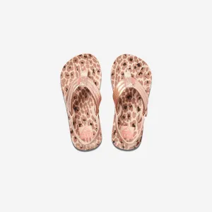 Reef Little Ahi Flip Flops - Cheetah
