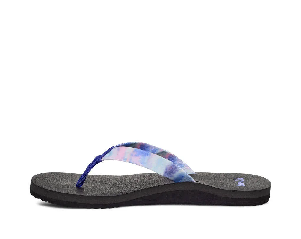 Sanuk Womens Ashland ST Tie Dye Blue Multi