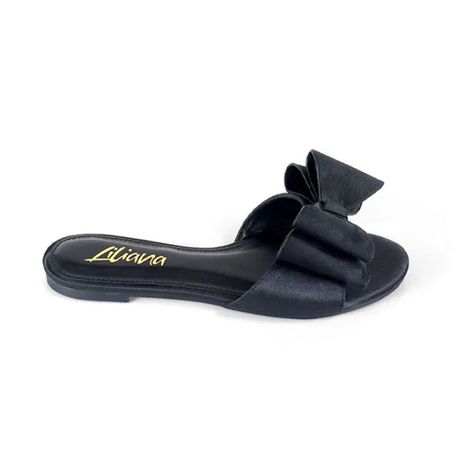 TIZZY-5 Black Satin