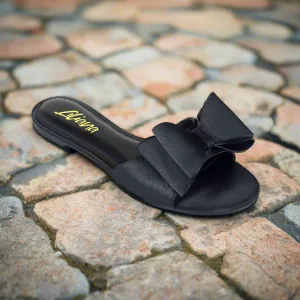 TIZZY-5 Black Satin