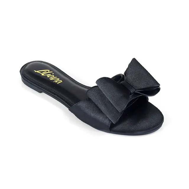 TIZZY-5 Black Satin
