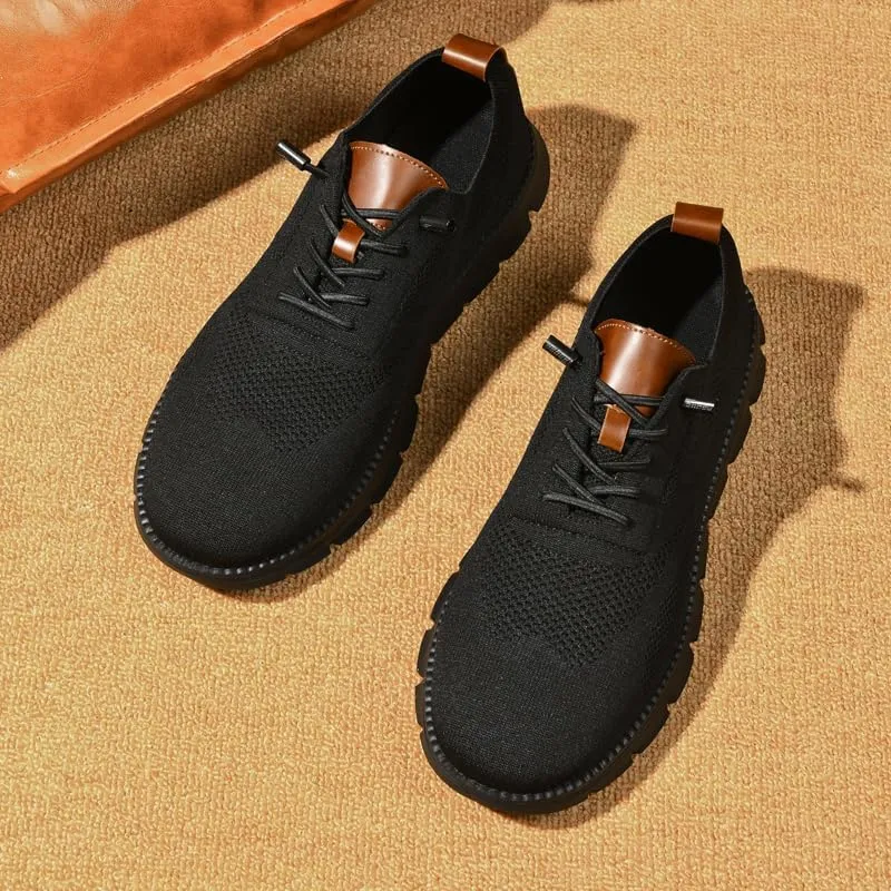 Wearbreeze Men??s Business Casual Oxford Sneakers ?C Lightweight Lace-Up Dress Shoes for Work, Travel,Party & Daily Commute