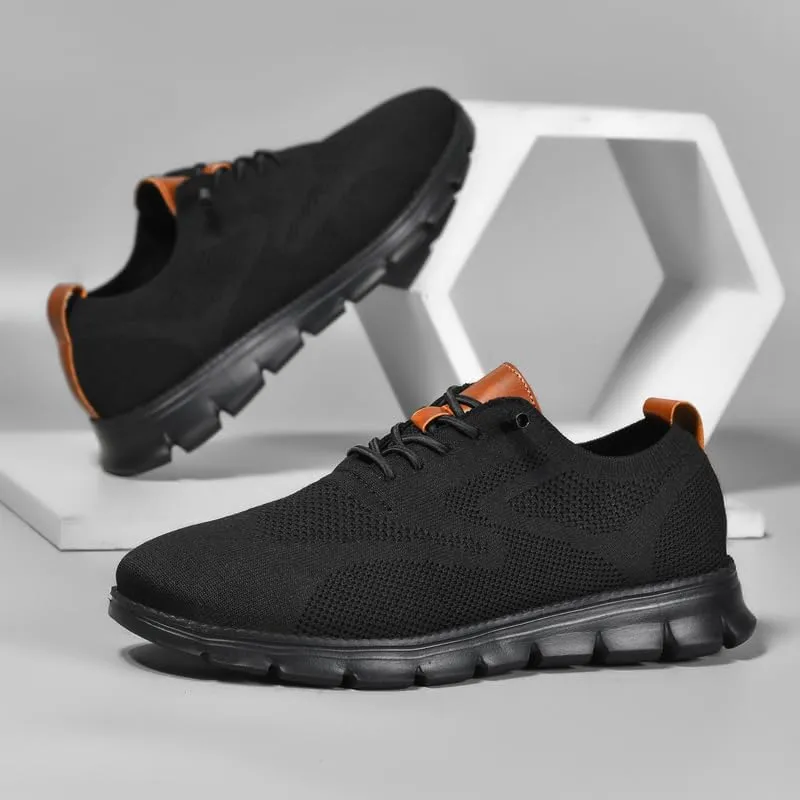Wearbreeze Men??s Business Casual Oxford Sneakers ?C Lightweight Lace-Up Dress Shoes for Work, Travel,Party & Daily Commute