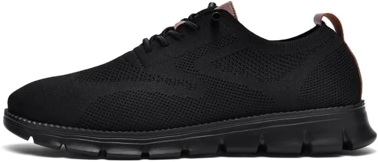 Wearbreeze Men??s Business Casual Oxford Sneakers ?C Lightweight Lace-Up Dress Shoes for Work, Travel,Party & Daily Commute