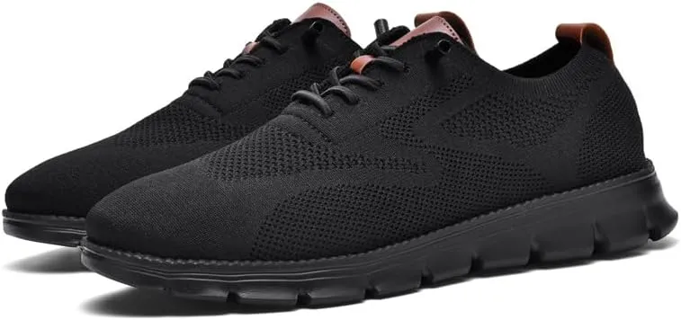 Wearbreeze Men??s Business Casual Oxford Sneakers ?C Lightweight Lace-Up Dress Shoes for Work, Travel,Party & Daily Commute