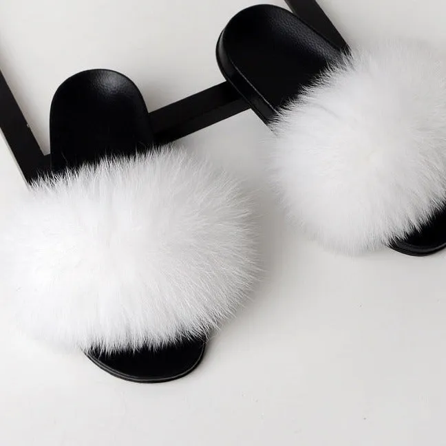 Women Summer Fuzzy Home Slippers